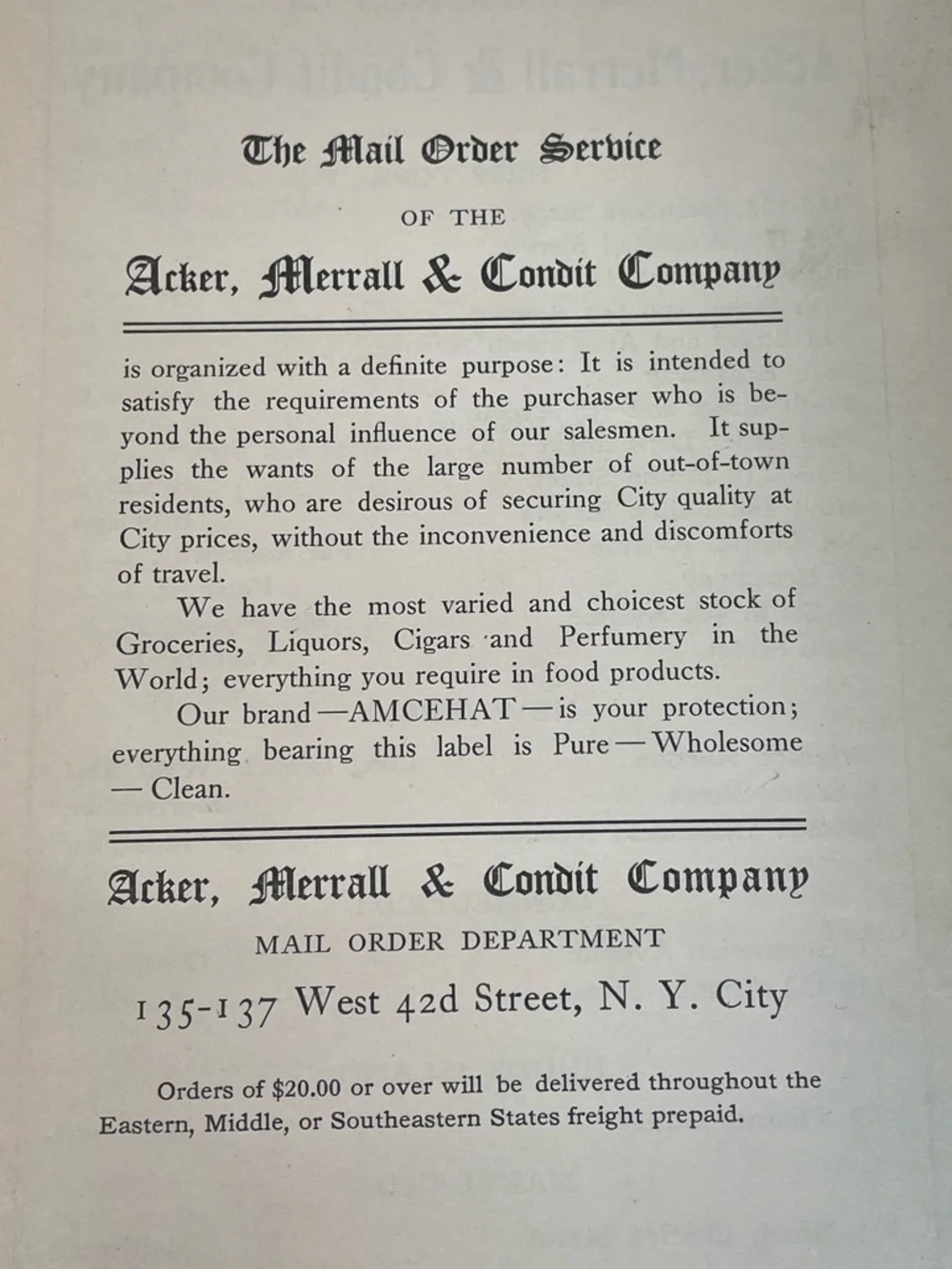 The New Lucile Cook Book 1906 Green Antique Acker Merrall Condit Co.